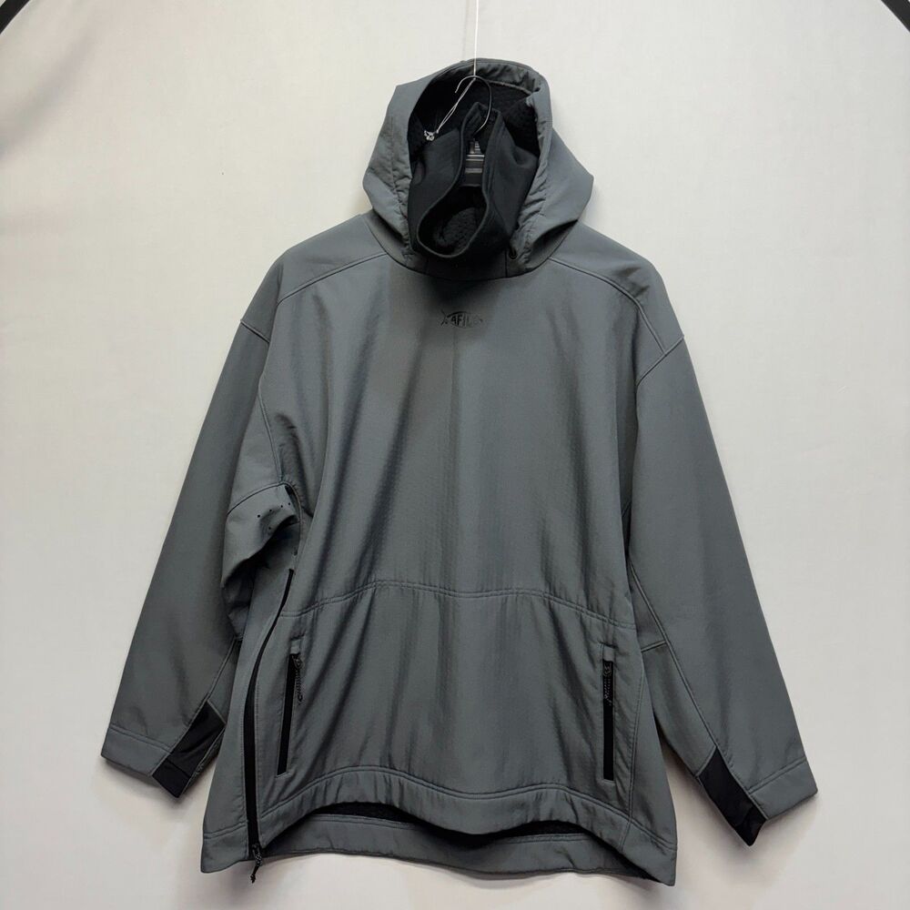 AFTCO Men Reaper Windproof Pullover Jacket Size 3XL Fishing Softshell D097 -2